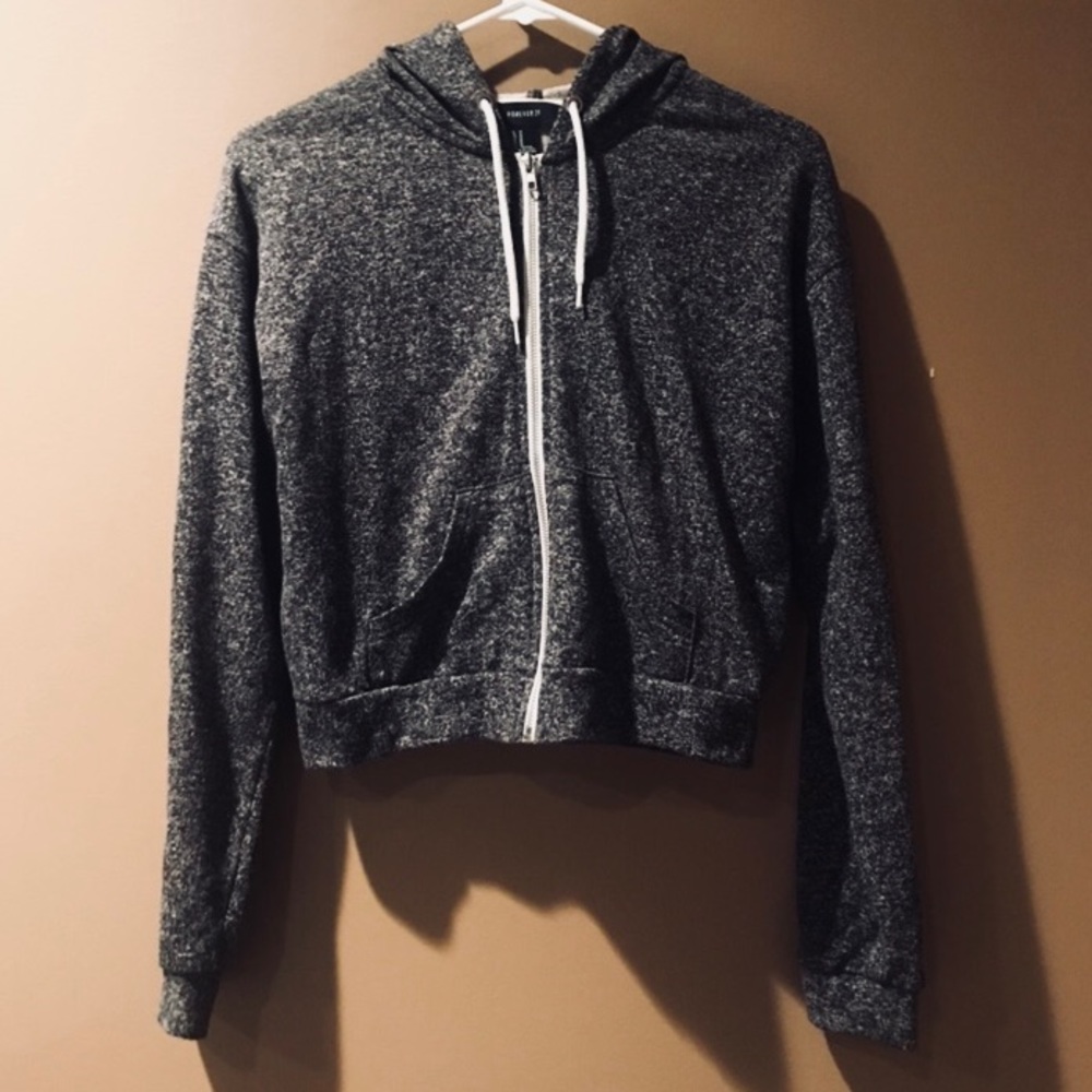 Forever21 Cropped Hoodie